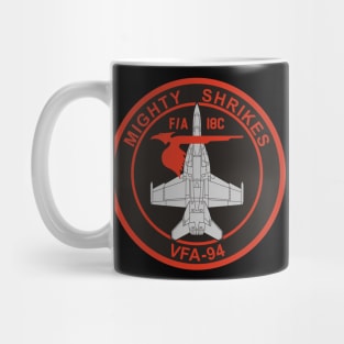 VFA-94 Mighty Shrikes - F/A-18 Mug